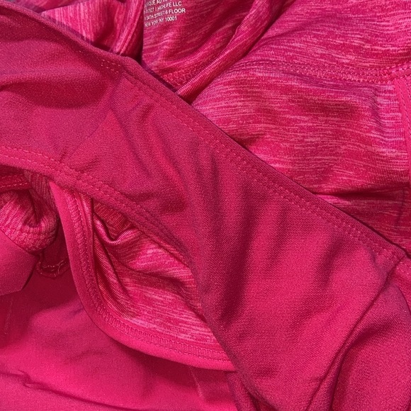 Women’s Reebok heathered pink stretchy lined‎ workout shorts Sz medium - Picture 12 of 15